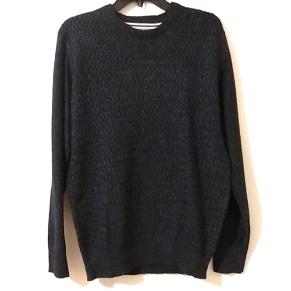 WEATHERPROOF VINTAGE CHARCOAL PULLOVER CREW NECK LONG SLEEVE SWEATER SIZE M NWT - Picture 1 of 6